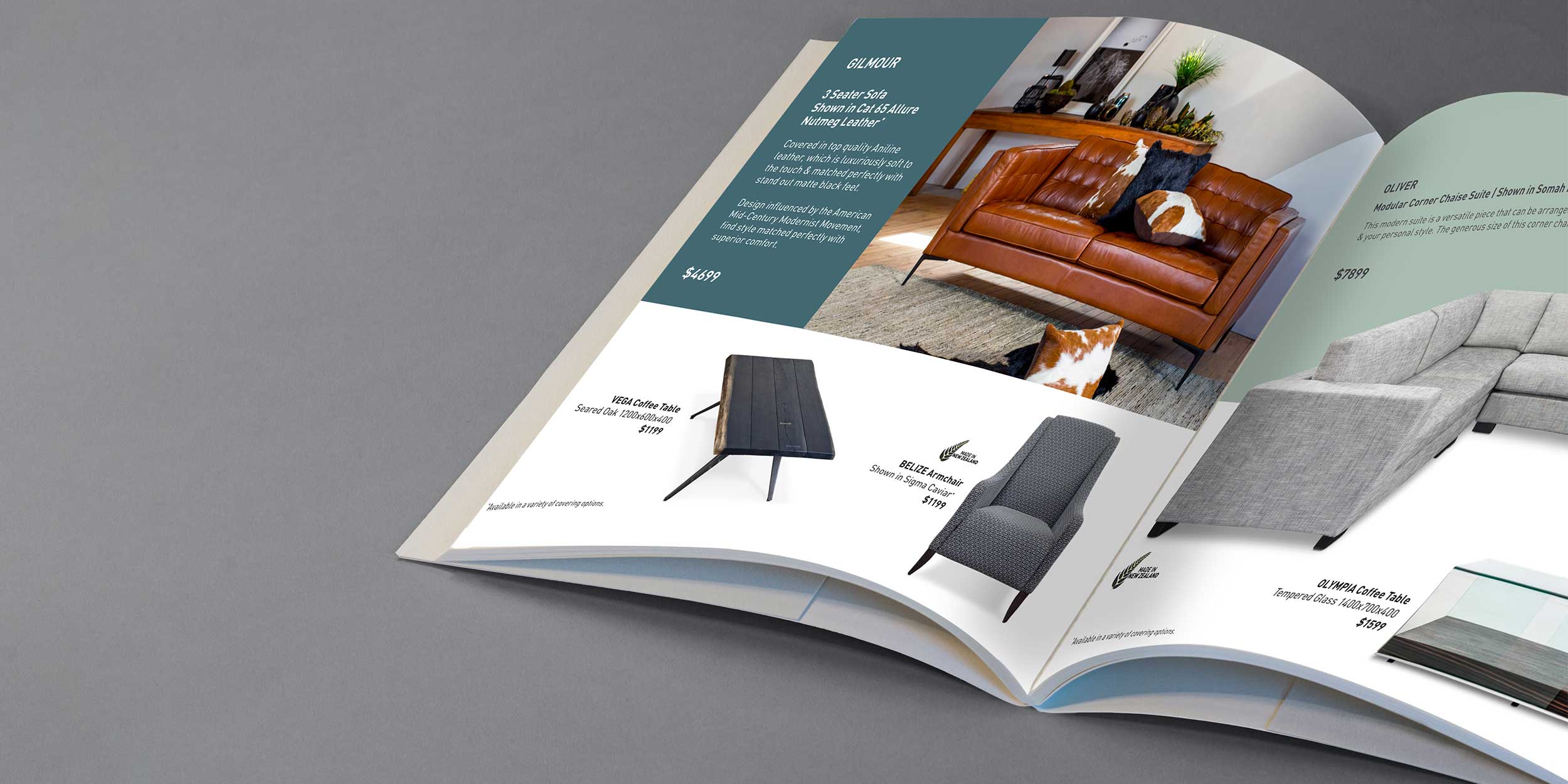 Hunter Home Catalogue Design and graphic design
